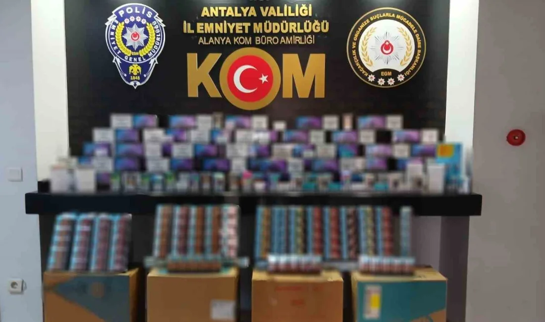 ANTALYA’NIN ÜÇ İLÇESİNDE KAÇAKÇILIĞA