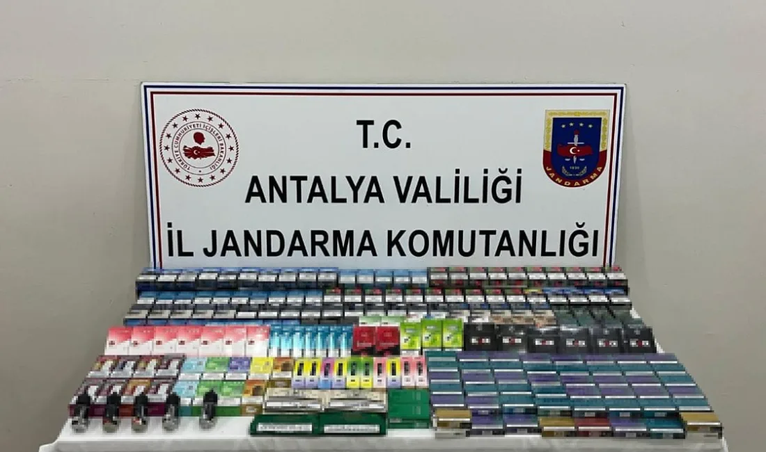 ANTALYA’DA JANDARMA EKİPLERİNİN GERÇEKLEŞTİRDİĞİ