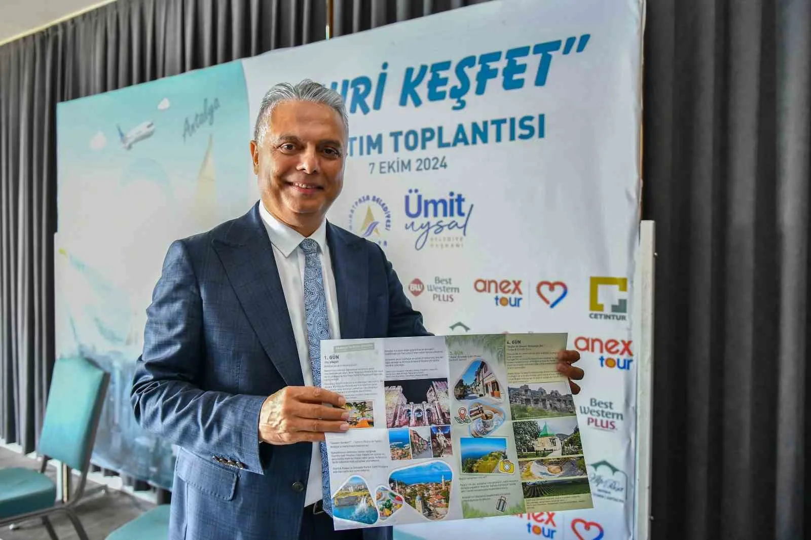 Antalya’dan “Şehrini Keşfet” projesiyle turizmi 12 aya yayma hamlesi