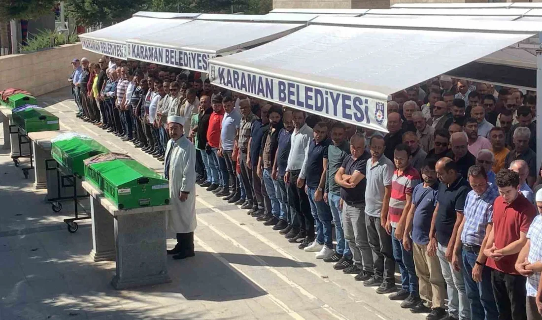 KARAMAN'DA ASANSÖR BOŞLUĞUNA DÜŞEREK