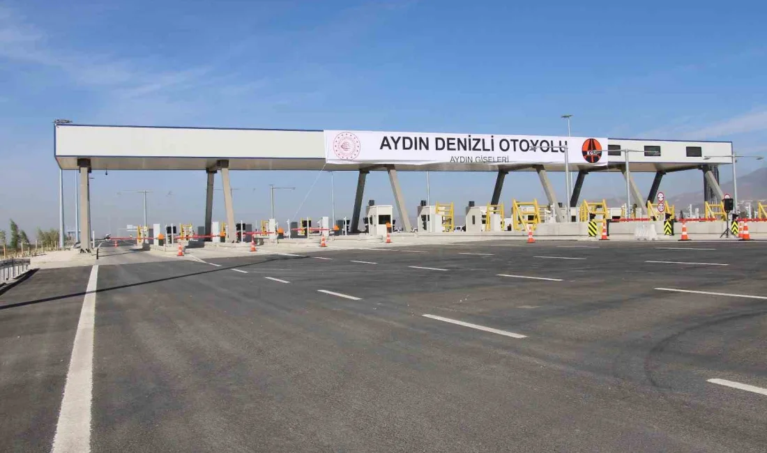 AYDIN-DENİZLİ OTOYOLU DÜZENLENEN TÖRENLE