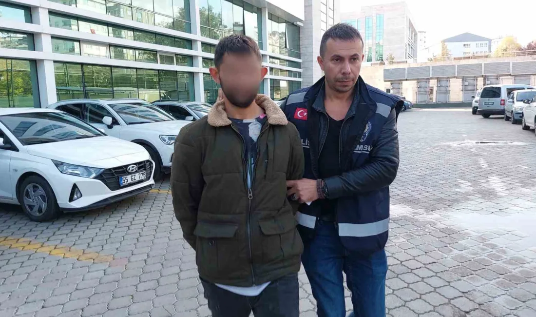 SAMSUN'DA CEZAEVİNDEN İZİNLİ ÇIKIP