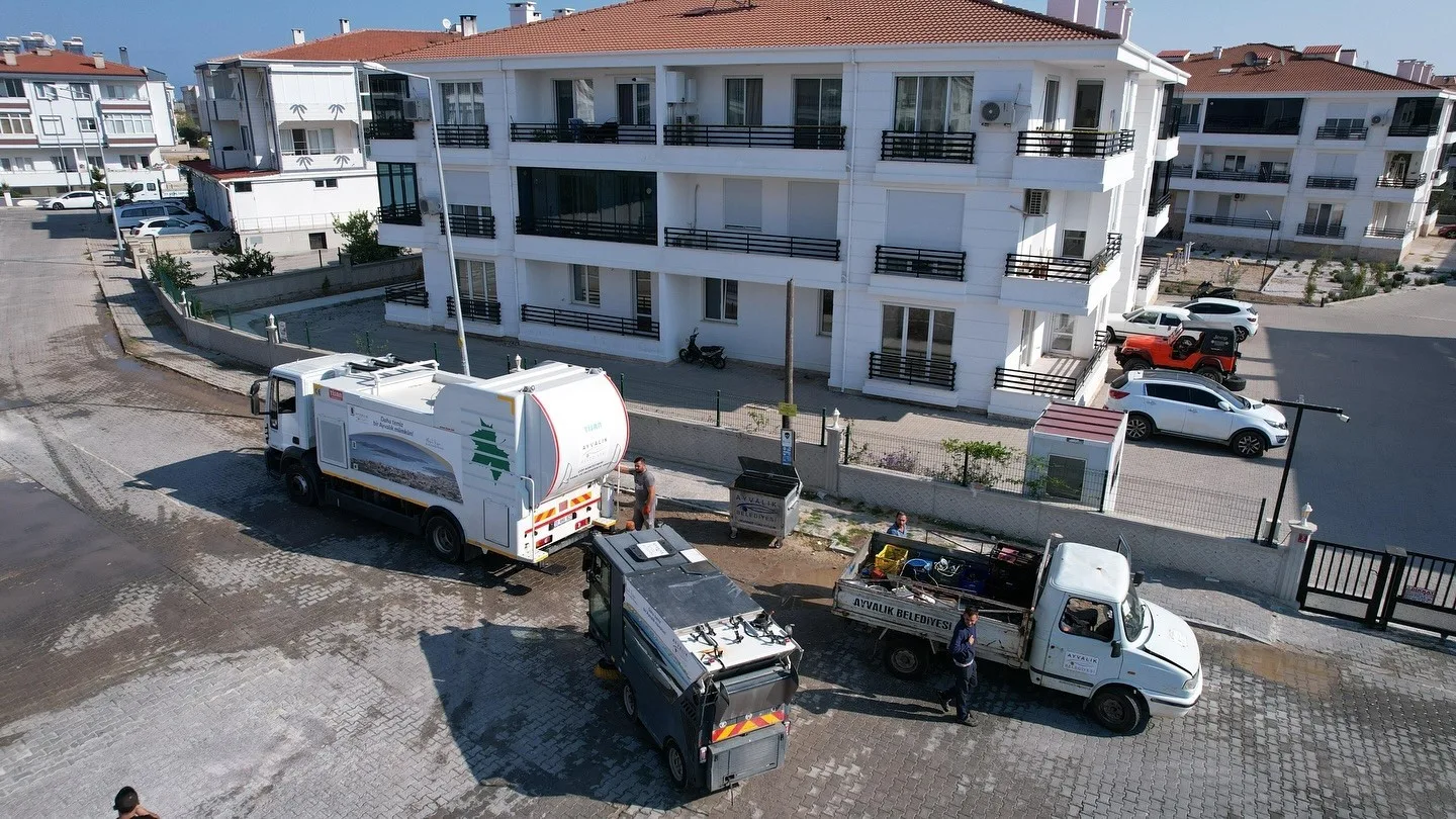 Ayvalık’ta bölgesel detaylı temizlik yapıldı