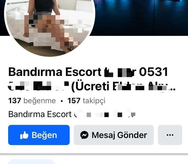 BANDIRMA'DA FUHUŞ BASKINI BİR