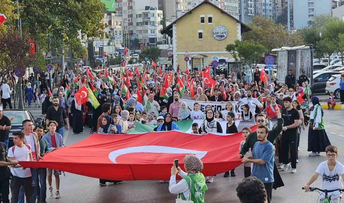 BALIKESİR'İN BANDIRMA İLÇESİNDE İSRAİL'İN