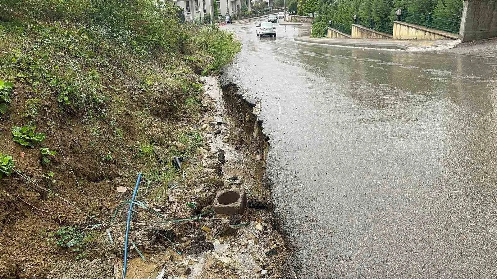 Bartın’da hem yağmur hem de kar yağışı etkili oldu