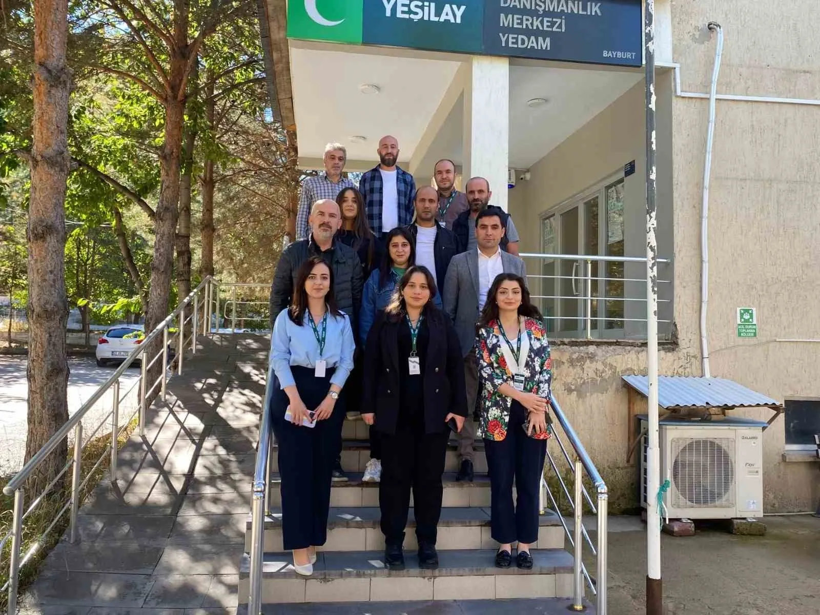 Basın mensuplarına Yeşilay ve YEDAM’ın faaliyetleri hakkında bilgiler verildi