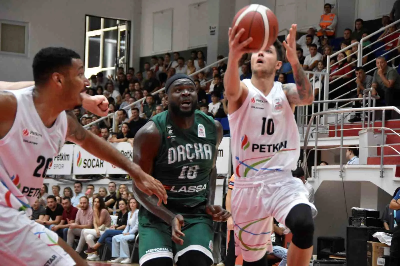 Basketbol Süper Ligi: Aliağa Petkimspor: 108 – Darüşşafaka: 85