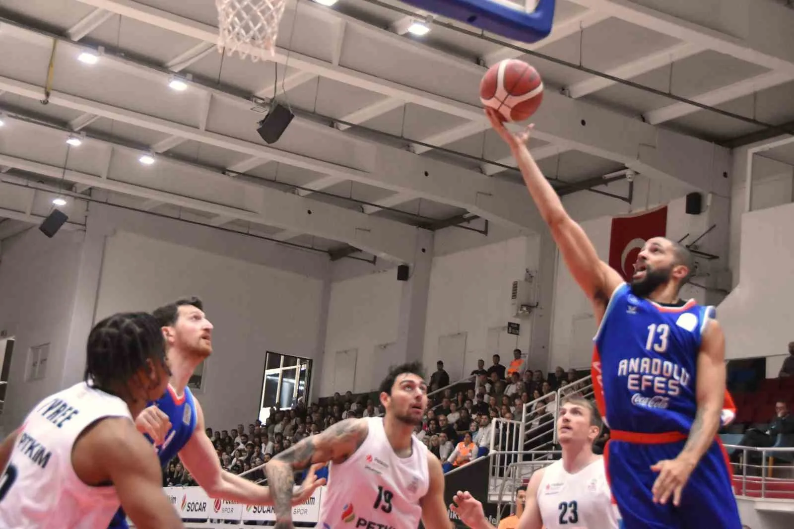 Basketbol Süper Ligi: Aliağa Petkimspor: 79 – A. Efes: 85