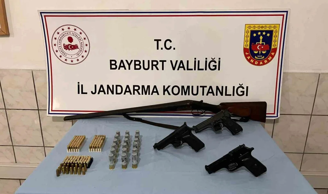 BAYBURT'TA SİLAH VE MÜHİMMAT