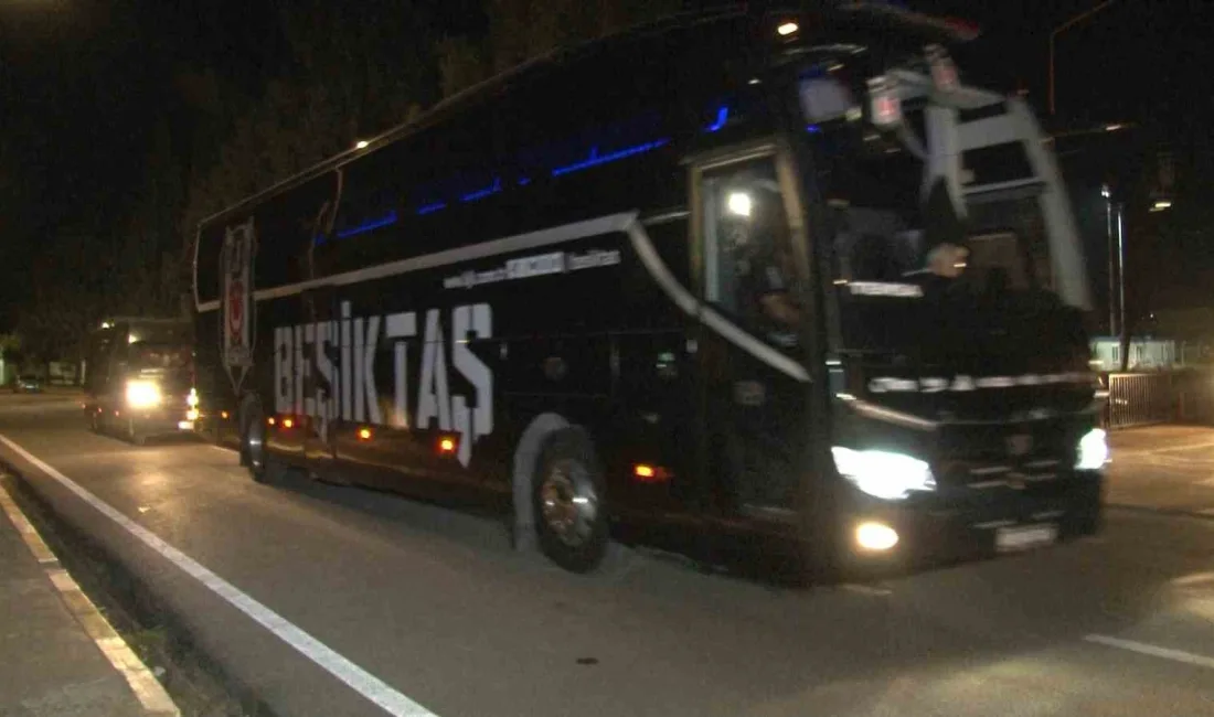 BEŞİKTAŞ KAFİLESİ GAZİANTEP'TE