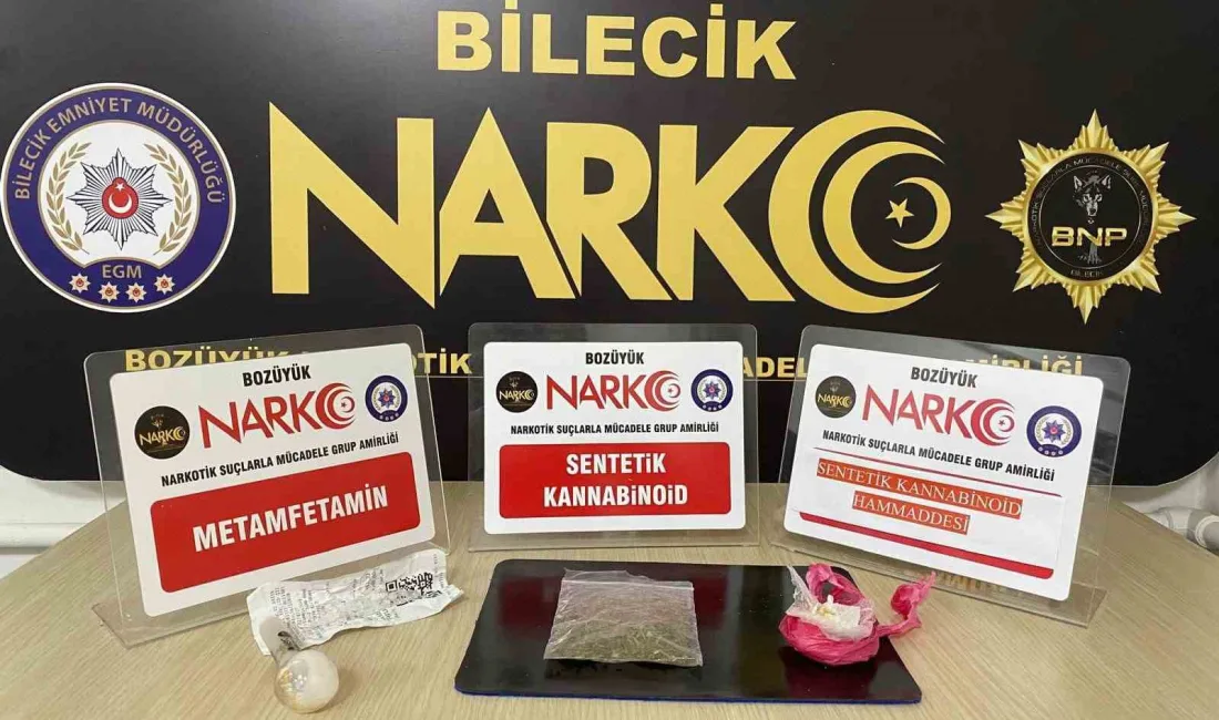 BİLECİK’TE EMNİYET GÜÇLERİ TARAFINDAN,