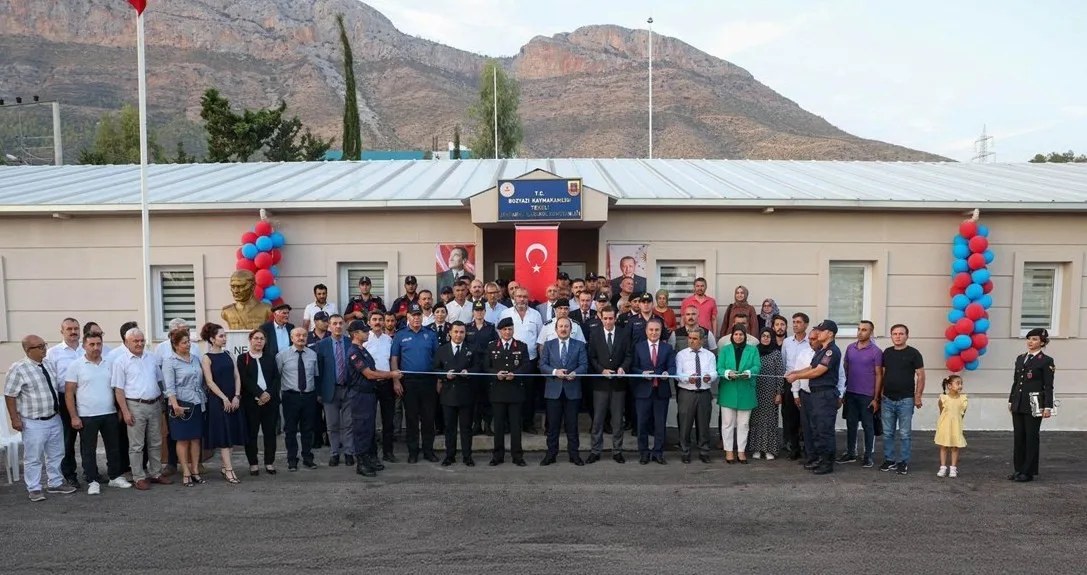 Bozyazı Tekeli Jandarma Karakol Komutanlığı hizmete açıldı