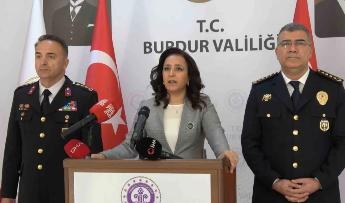 BURDUR VALİLİĞİNDE VALİ TÜLAY