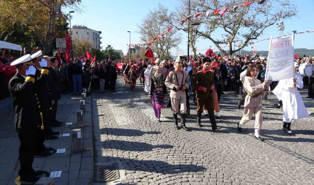 ÇANAKKALE’DE CUMHURİYETİN 101’İNCİ YILDÖNÜMÜ,