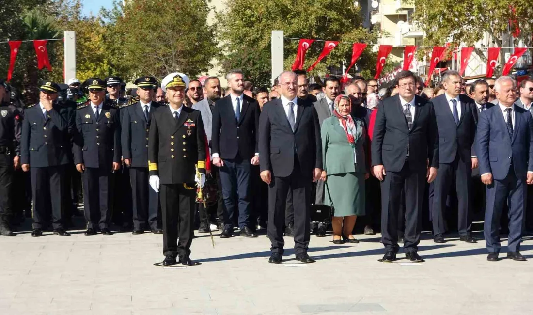 ÇANAKKALE'DE CUMHURİYET'İN 101'İNCİ YILDÖNÜMÜNDE