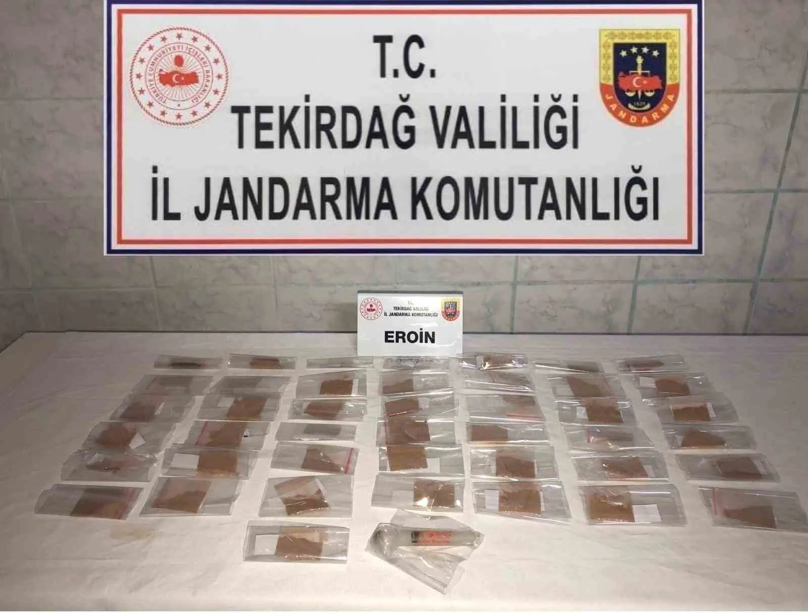 TEKİRDAĞ İL JANDARMA KOMUTANLIĞI EKİPLERİNCE 1 EKİM 2024 TARİHİNDE ÇORLU