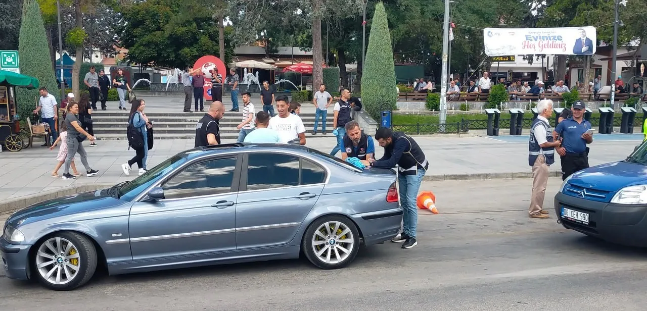 Çorum polisinden şok uygulama