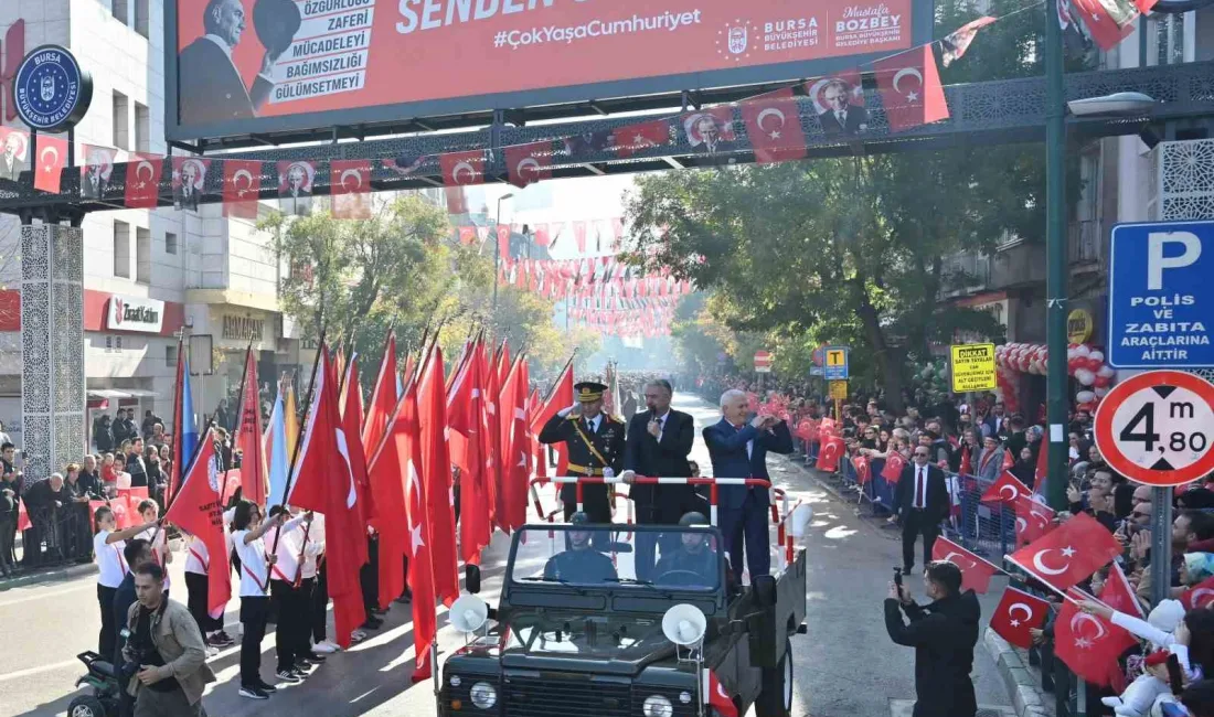 BURSA'DA 29 EKİM COŞKUSU