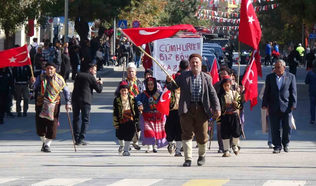 BURDUR’DA 29 EKİM CUMHURİYET