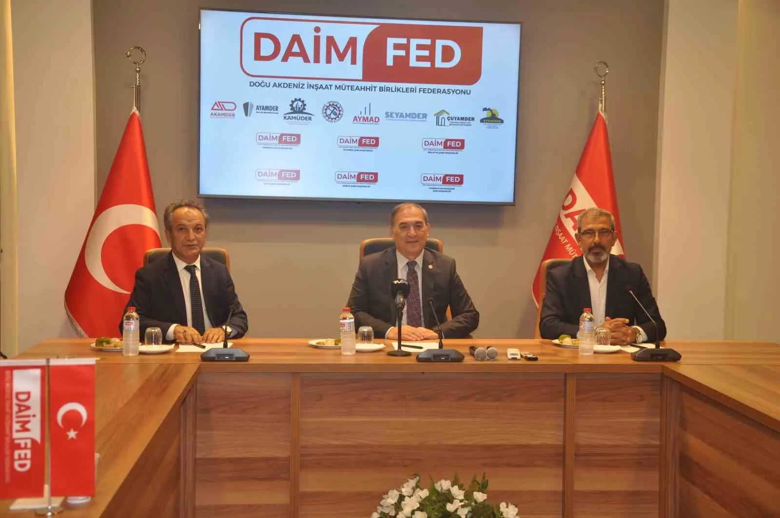 DAİMFED Genel Başkanı Karslıoğlu: “En önemli projemiz Beton Deney Laboratuvarı”