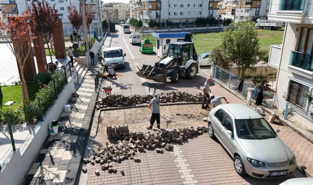 DARICA’DA BELEDİYE EKİPLERİ, YAKLAŞAN