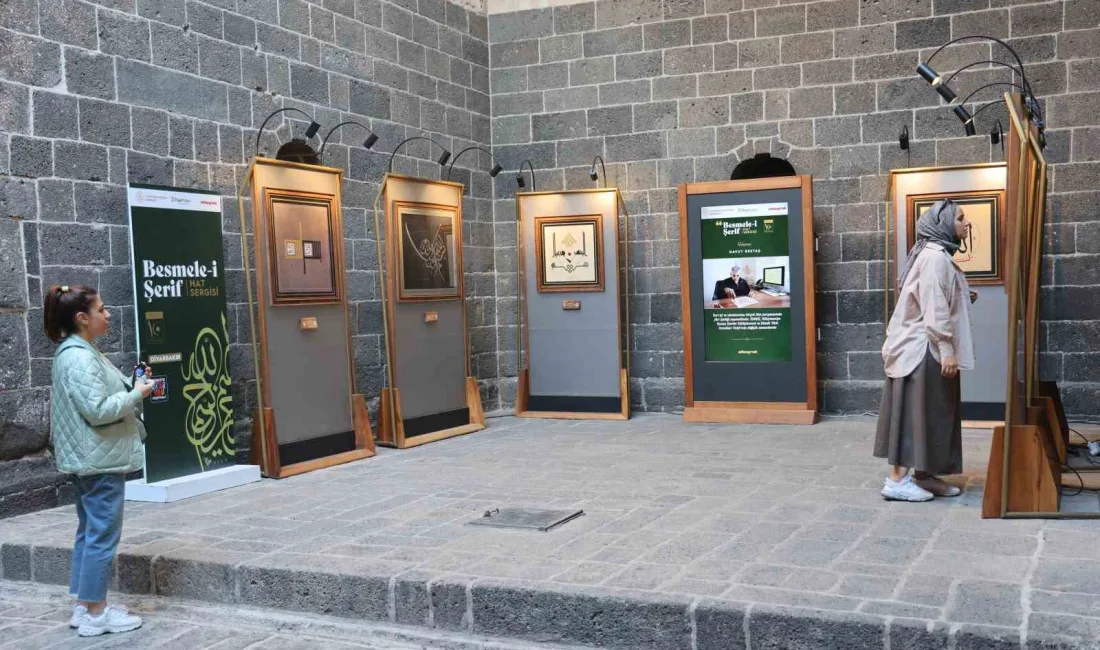 DİYARBAKIR ULU CAMİ’DE SERGİLENEN