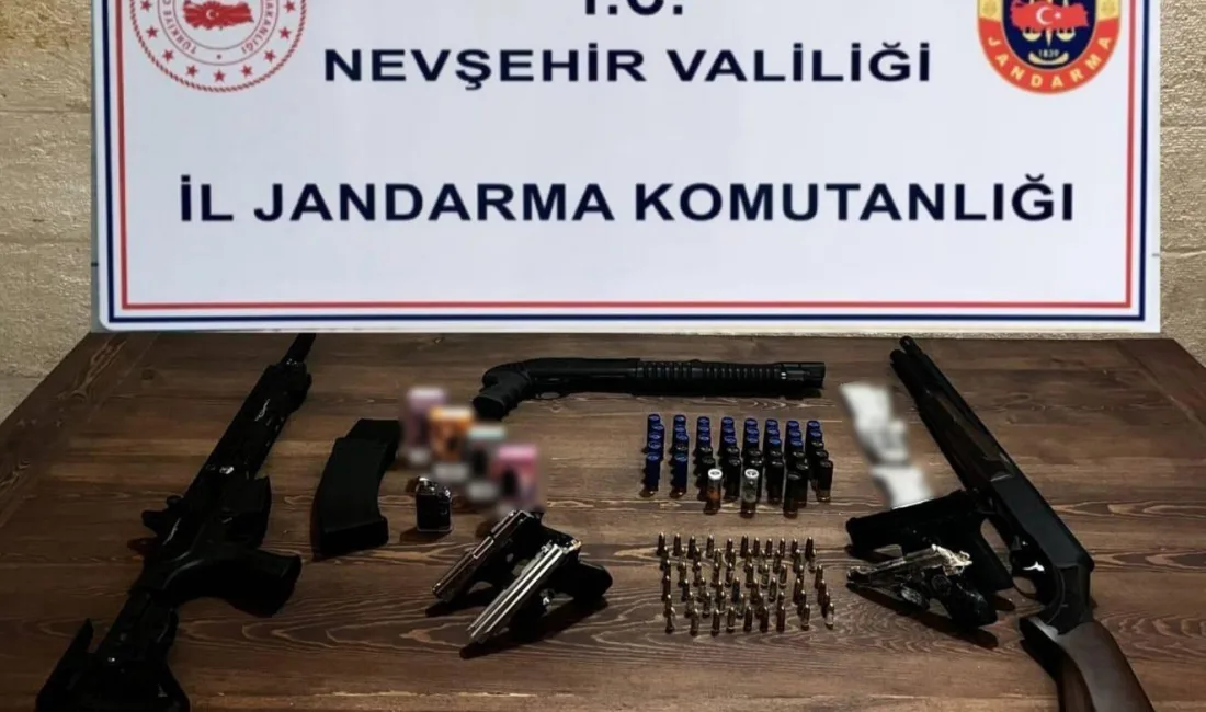 NEVŞEHİR’DE JANDARMA EKİPLERİNCE DURDURULAN