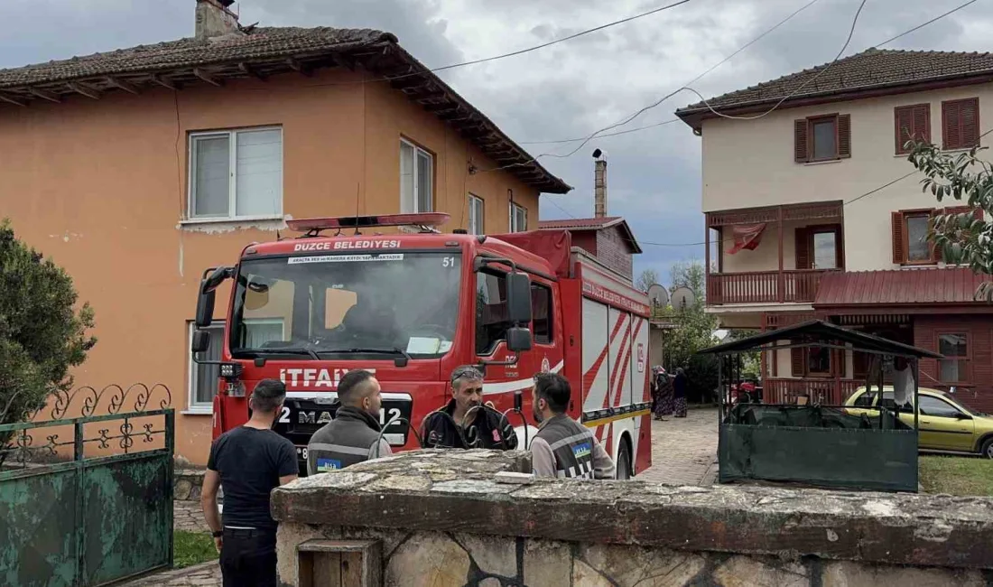 DÜZCE’DE İKİ AYRI MAHALLEDE