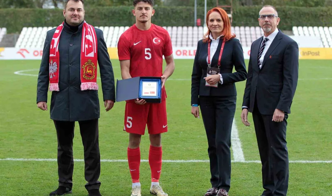 POLONYA-TÜRKİYE U20 MİLLİ MAÇINDA