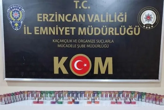 ERZİNCAN’DA 60 ADET KAÇAK