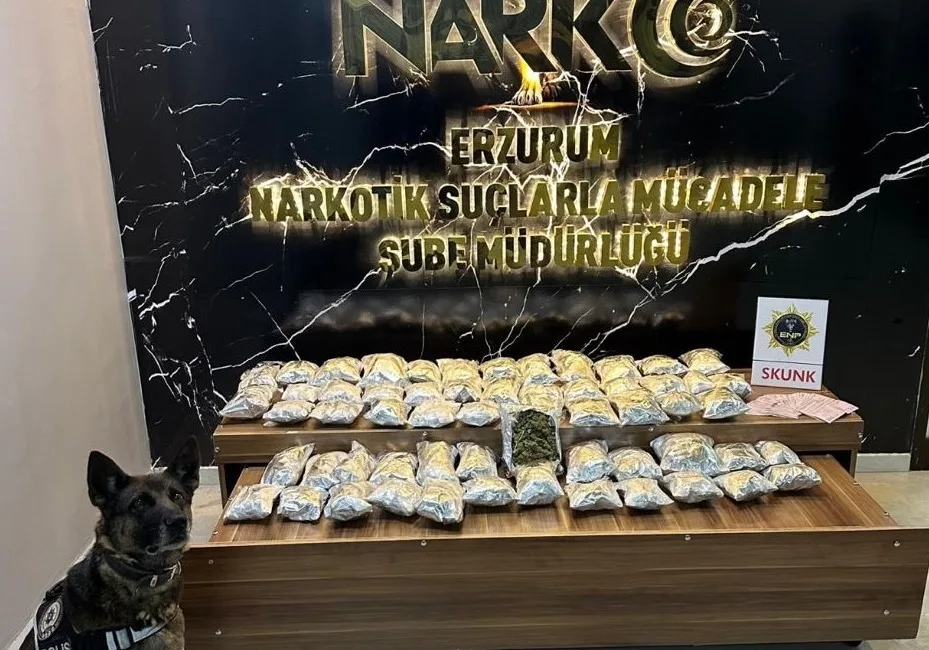 ERZURUM EMNİYET MÜDÜRLÜĞÜ NARKOTİK