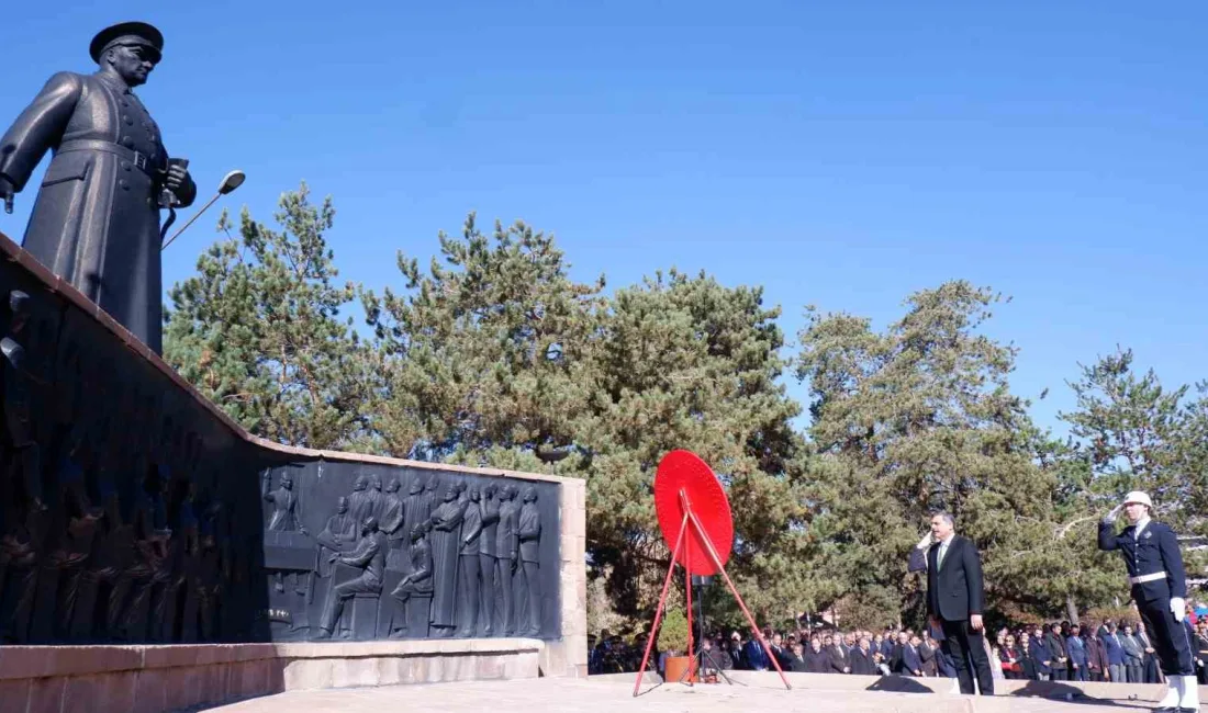 HAVUZBAŞI ATATÜRK ANITINDA TÖREN