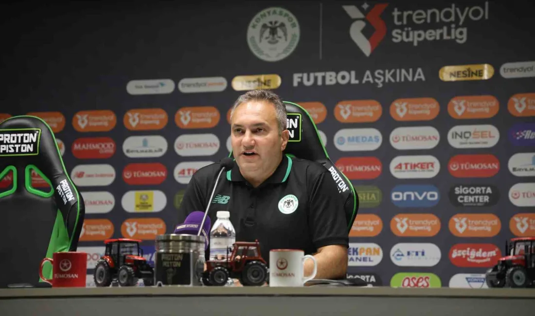 KONYASPOR TEKNİK SORUMLUSU FATİH