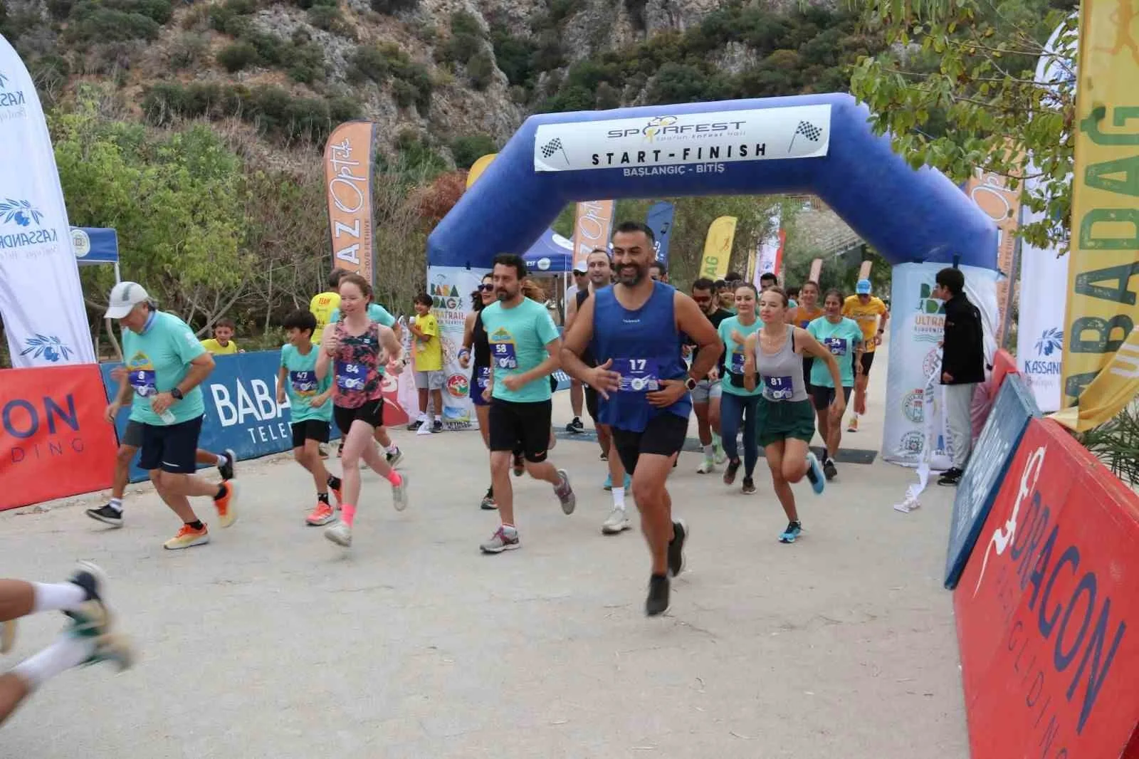 Fethiye’de Babadağ Ultra Maratonu sona erdi