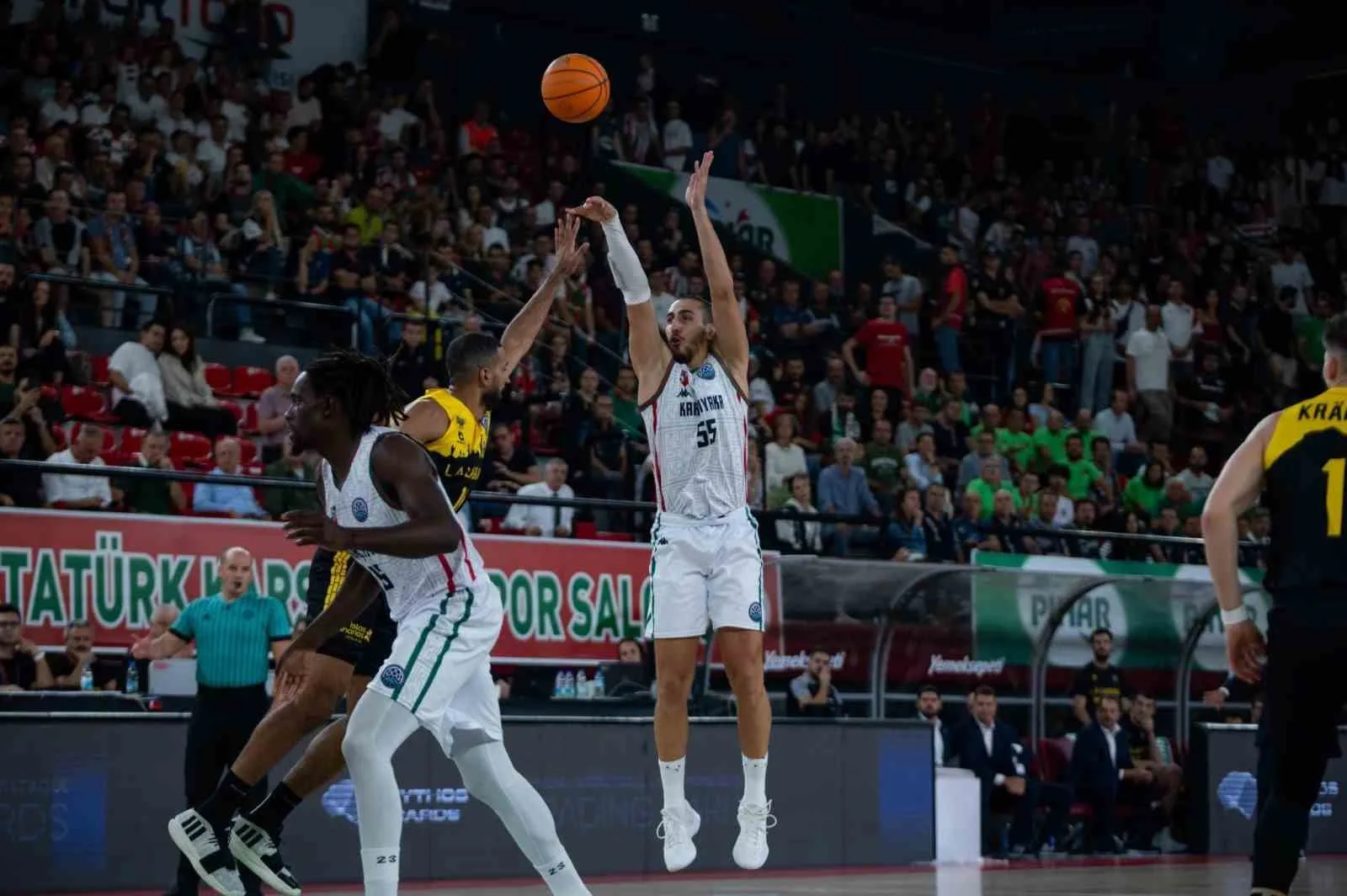 FIBA Şampiyonlar Ligi: Karşıyaka: 76 – Tenerife: 87