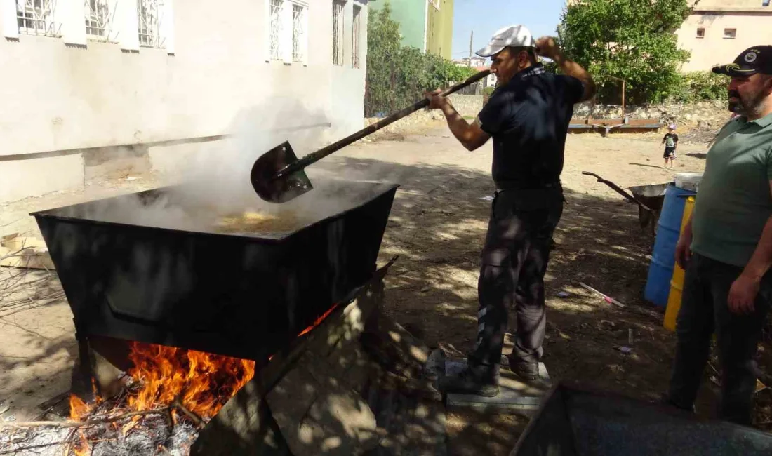 GERCÜŞ’TE YÜZYILLARDIR DEV KAZANLARDA