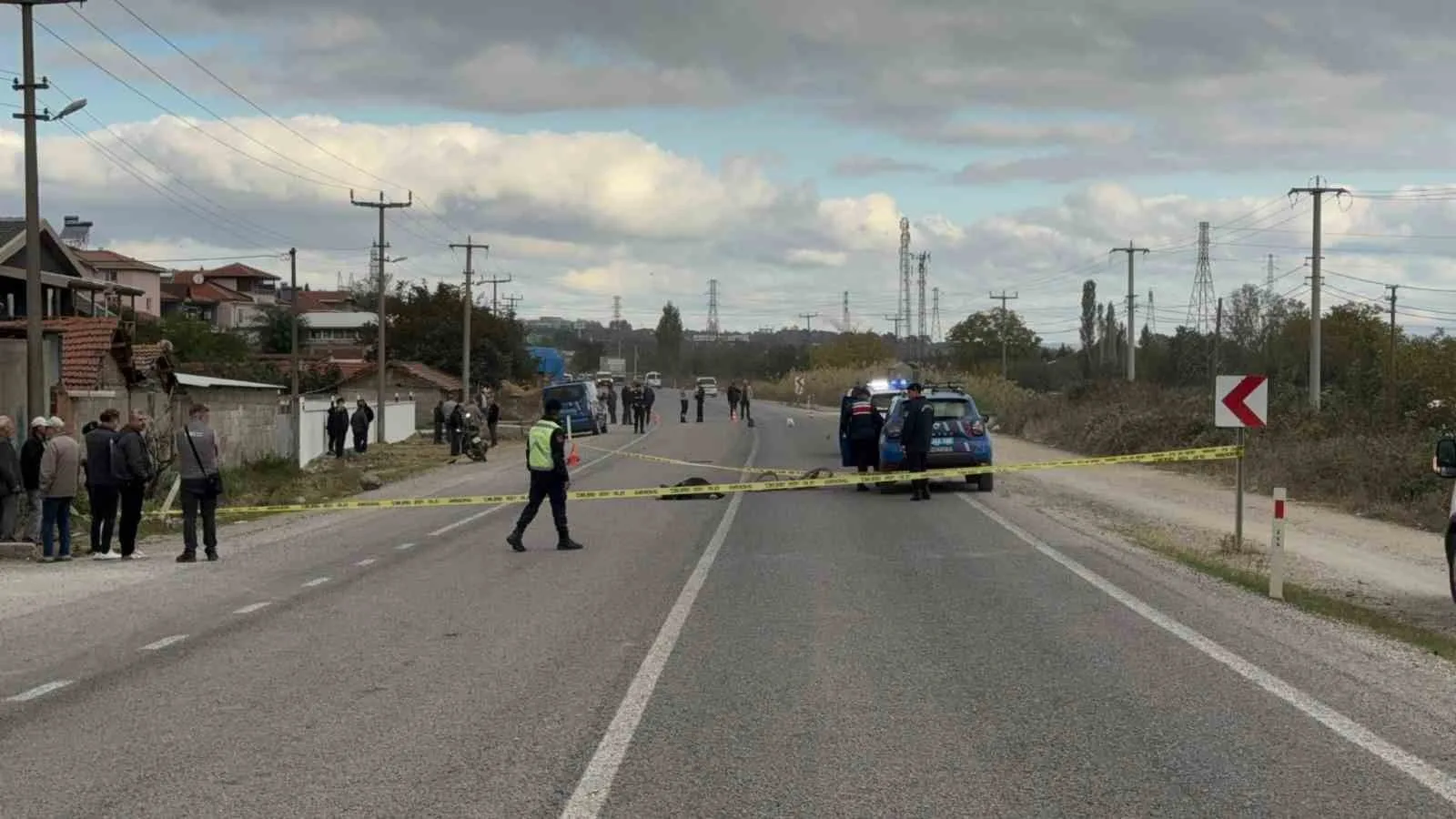 Gönen’de trafik kazasında bisiklet sürücüsü hayatını kaybetti