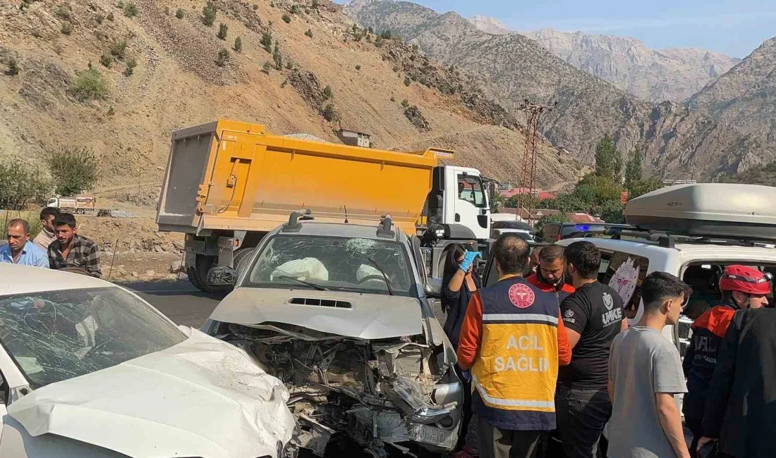 HAKKARİ-ÇUKURCA KARA YOLUNDA İKİ