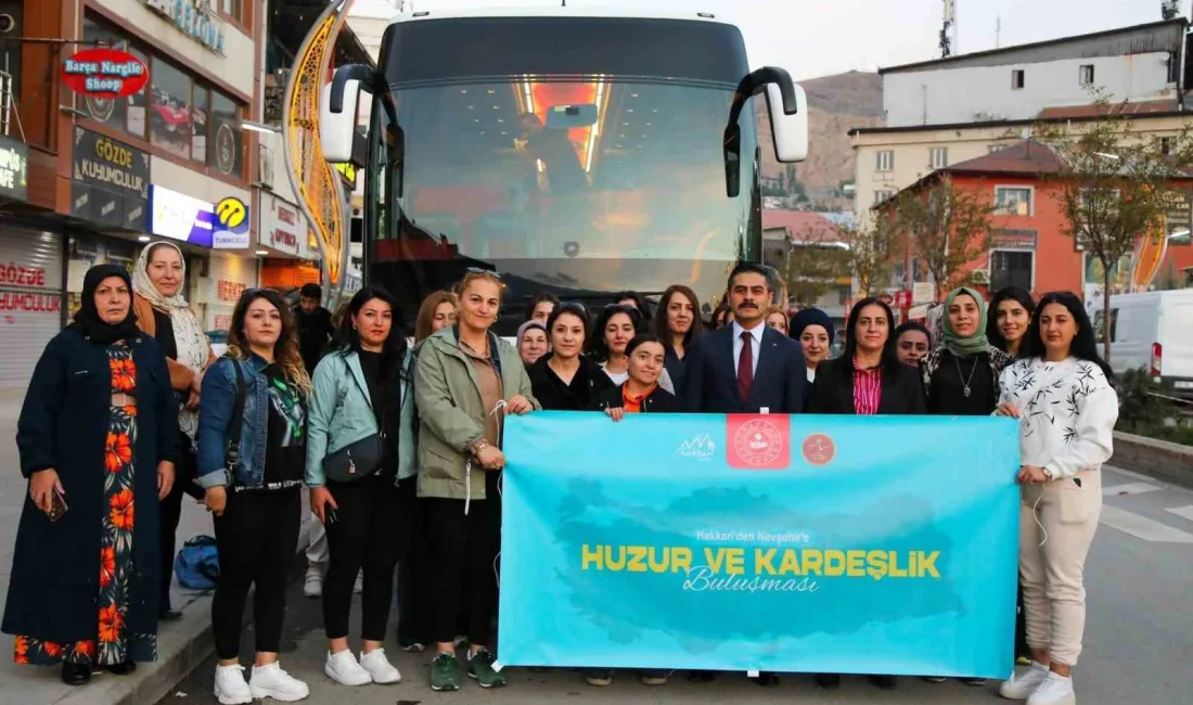 HAKKARİ'DEKİ GENÇLER NEVŞEHİR GEZİSİNE