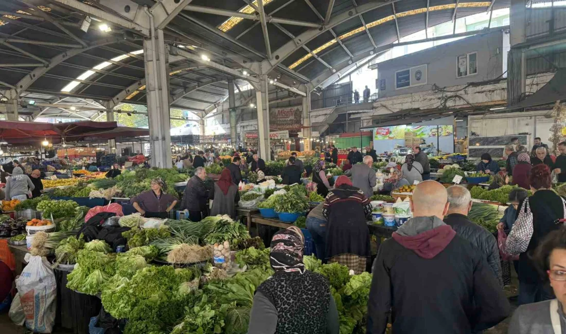 ZONGULDAK(İHA)-ZONGULDAK’TA HALK PAZARINDAKİ FİYATLARIN