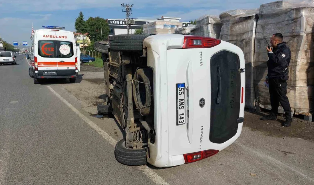 SAMSUN'DA HASTANEYE HASTA GÖTÜREN