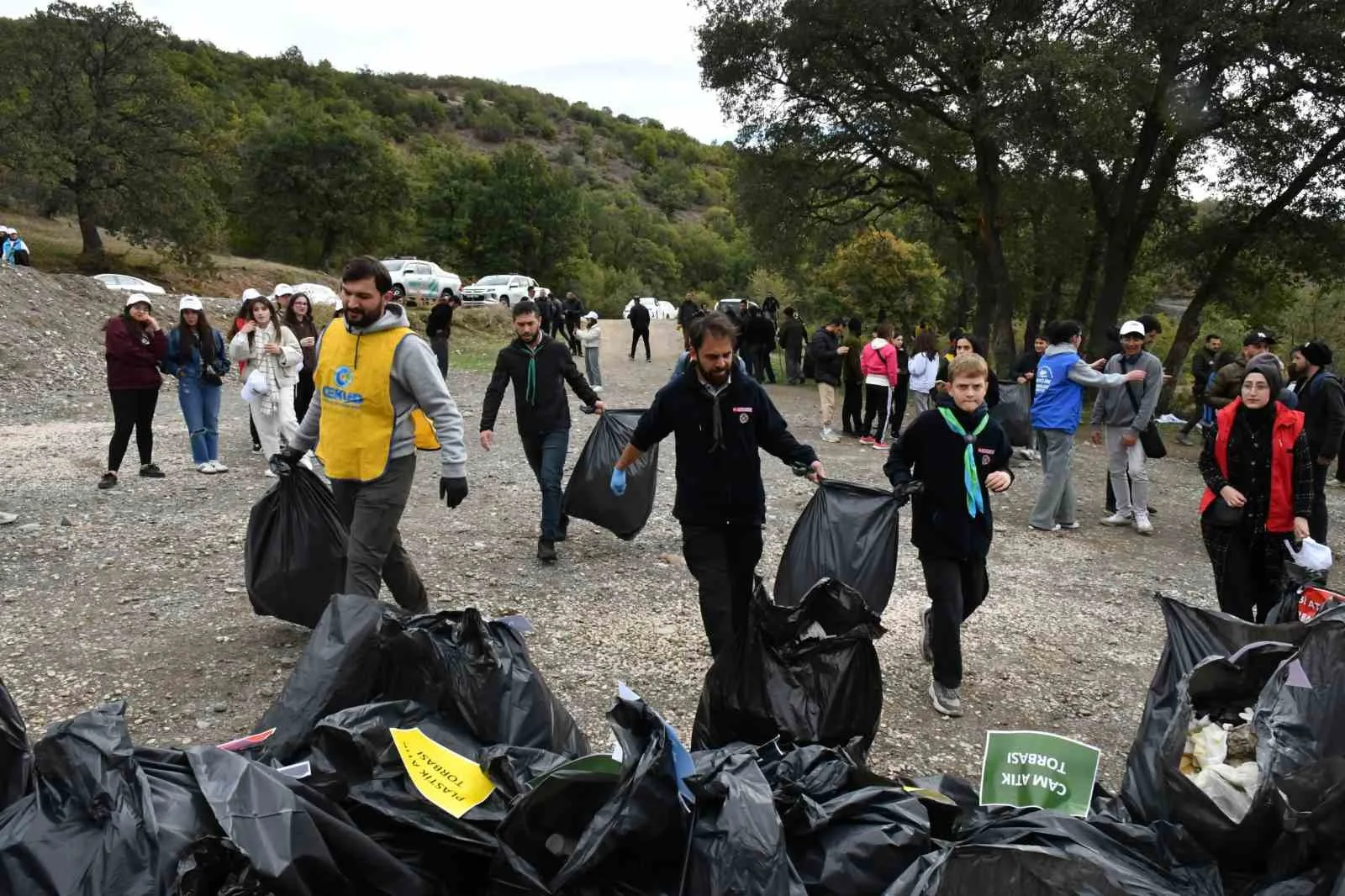 Huzur Şehri Projesi çevre bilinci etkinliği gerçekleştirildi