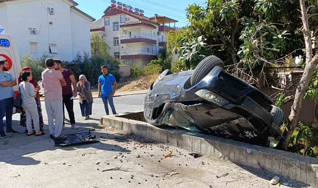 ANTALYA’DA SÜRÜCÜSÜNÜN DİREKSİYON HAKİMİYETİNİ