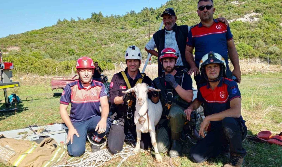 MENDERES’TE BİR KÖYLÜNÜN YARDIMINA