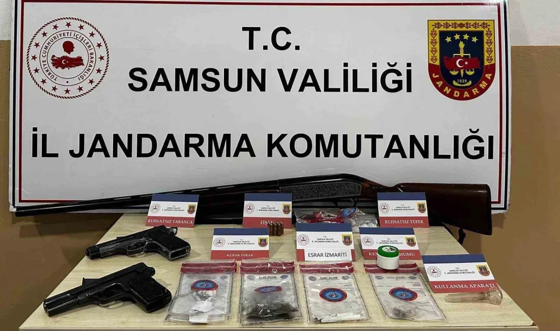 SAMSUN'DA JANDARMA EKİPLERİ YAPTIKLARI