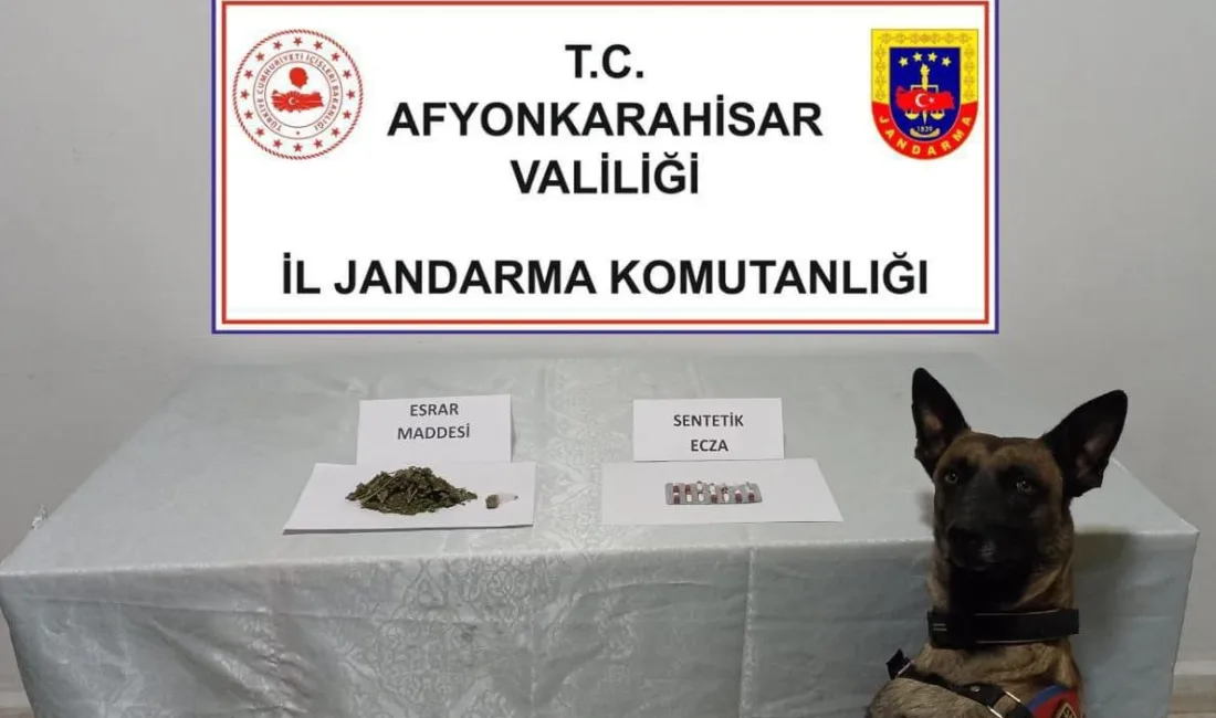 AFYONKARAHİSAR’DA JANDARMA TARAFINDAN DURDURULAN