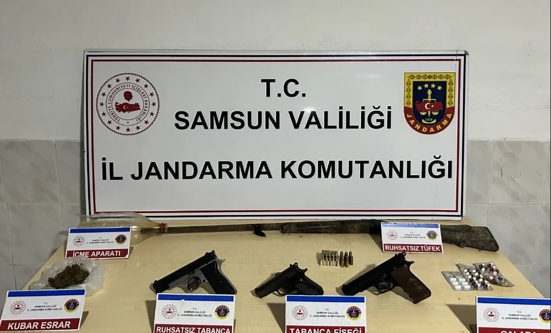 SAMSUN'UN BAFRA İLÇESİNDE BİR