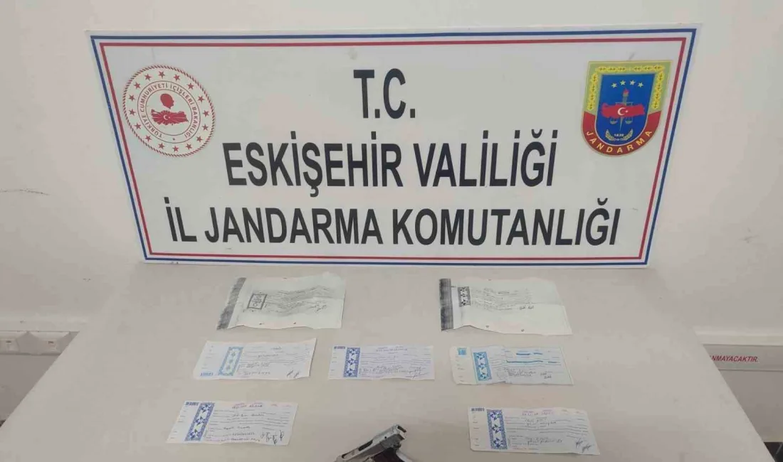 ESKİŞEHİR’DE JANDARMA EKİPLERİNCE TEFECİLİK