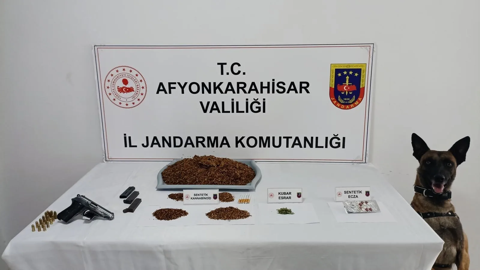 Jandarmadan uyuşturucu baskını